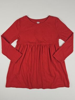 5/$25 Old Navy Toddler Girls Red Long Sleeve Twirl Dress 3T
